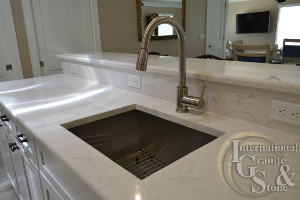 Cambria Quartz Countertops Installed in a Sarasota Kitchen Bathrooms
